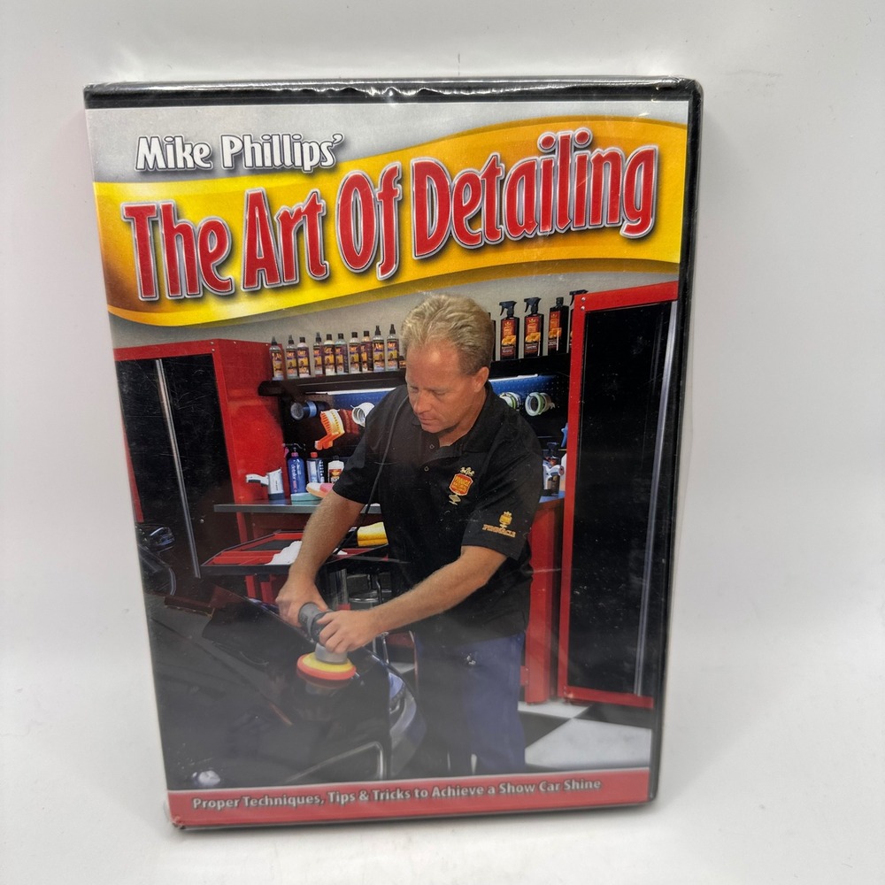 NEW Mike Phillips The Art of Detailing 6 DVD Set Car Polishing Show Car Shine